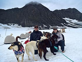 Alaska mushing tour featuring Iditarod team dogs
