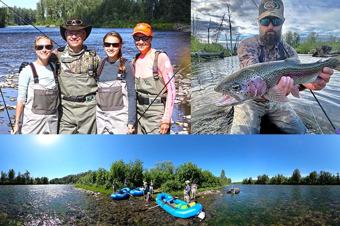 June Alaska fishing lodge and float trip combo special